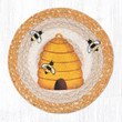 Bee Hive CLM1210015R Round Carpet