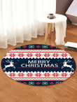 Merry Christmas CLH1610036RR Round Carpet