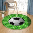 Kokopelli Soccer HM050918TM Round Carpet
