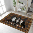 Bernese Moutain Dog Without You CLP0111018TM Rug