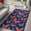 Orange And Purple Butterfly CLH0411402R Rug