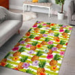 Yellow Striped Pineapple CLH0411734R Rug