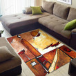 Cool Night African American Area Rug Home Decor