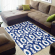 White Plant Life African American Area Rug Home Decor