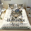 Native American Dreamcatcher Wolf Bedding Set TGJDU