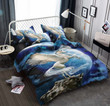 Unicorn Cotton Bed Sheets Spread Comforter Duvet Cover Bedding Set IYJS