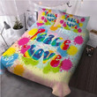 Peace And Love Rainbow CLH1510166B Bedding Sets