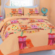 Colorful Cute Owl CLP1410052TT Bedding Sets