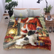 Santa Claus With Puppy Christmas HN1411116B Bedding Sets