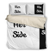 Funny Her His Side CL10100153MDB Bedding Sets