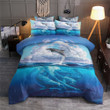 Dolphin With Sky And Ocean Painting VT1601125B Bedding Sets