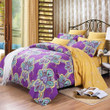 Purple And Yellow Bohemian CLA1210382B Bedding Sets