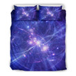 Purple Light Circle Galaxy Space CL16100579MDB Bedding Sets