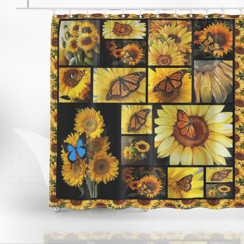 Woonistore  Sunflower Shower Curtain AM110605