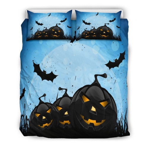 Bats Pumpkins Halloween CL10100050MDB Bedding Sets