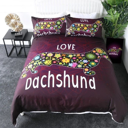Cute Puppy Dachshund CLH1410095B Bedding Sets
