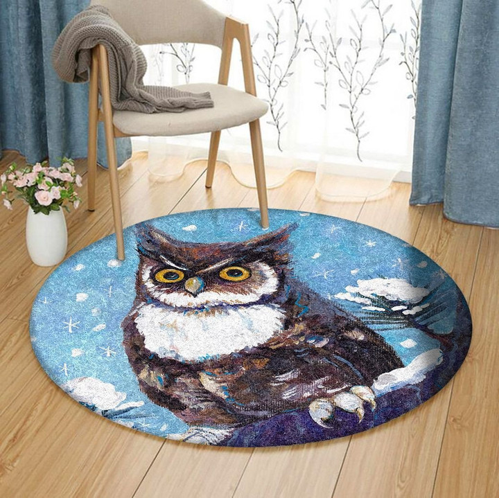 Snow Owl AA1912103TM Round Carpet