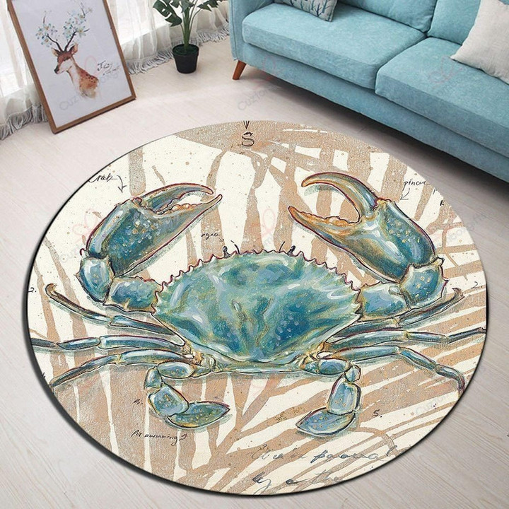 Blue Crab GS-CL-LD1805 Round Carpet