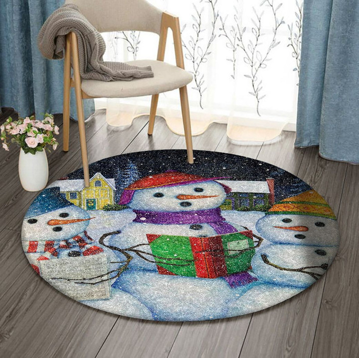 Snowman DN1410095RR Round Carpet