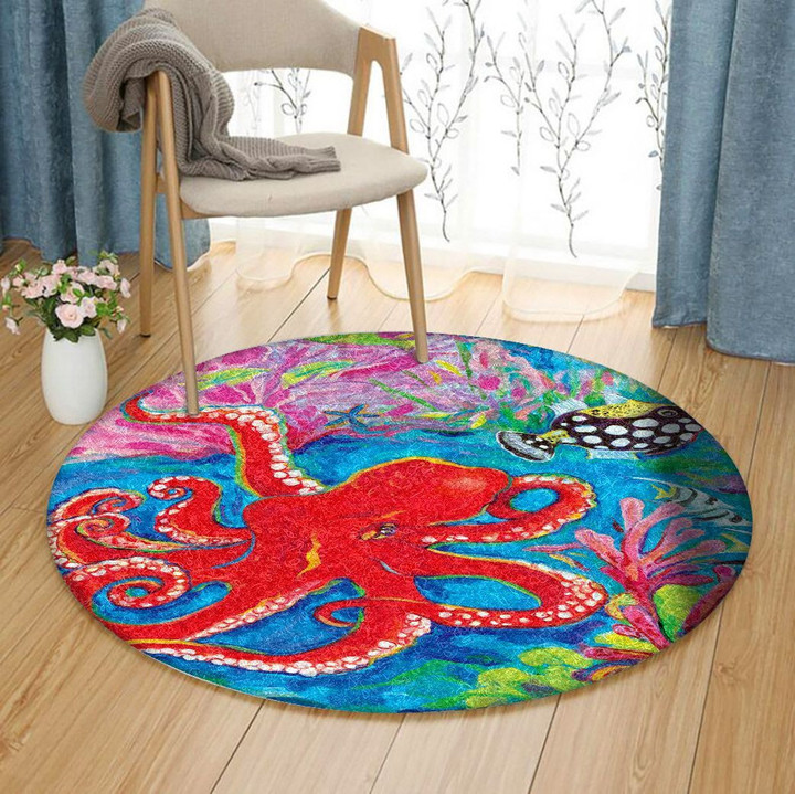 Octopus NP1611052RR Round Carpet