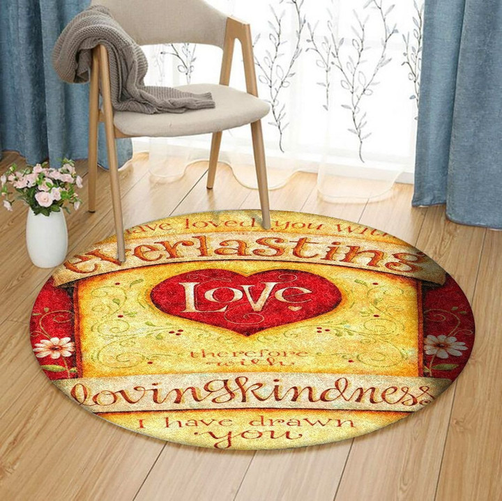 Everlasting Love NP1511014RR Round Carpet