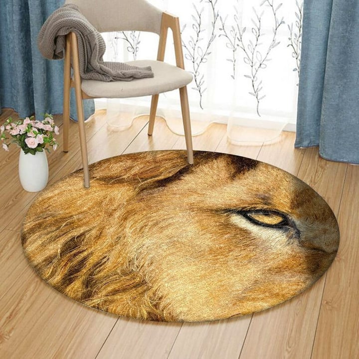 Eye Of The Lion AA1501053TM Round Carpet