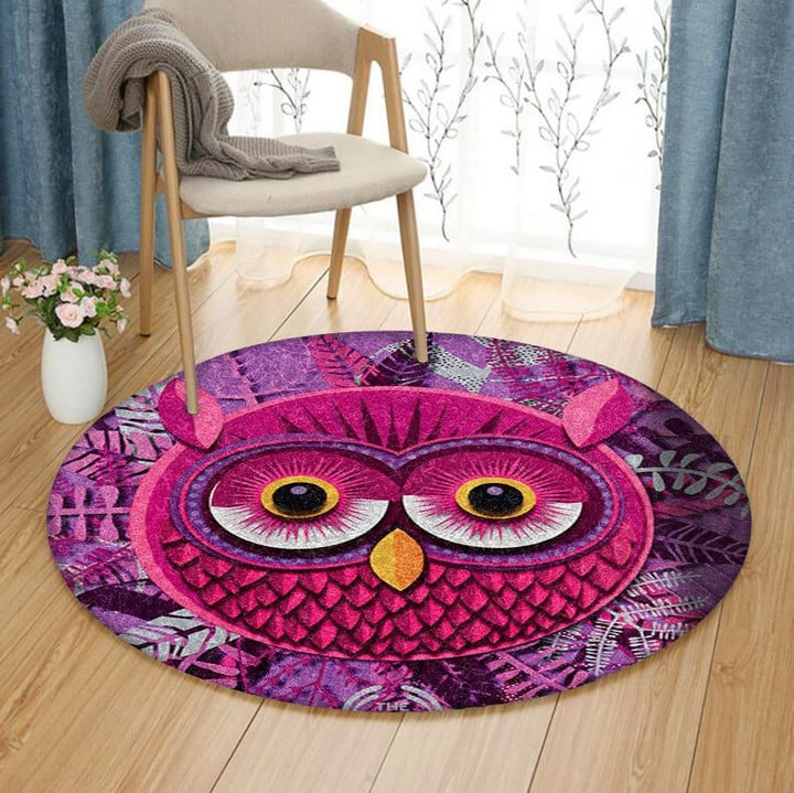 Owl HM170940TM Round Carpet