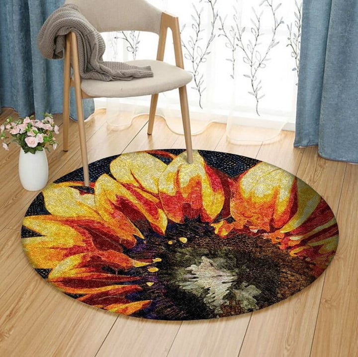 Sunflower HM1311121TM Round Carpet