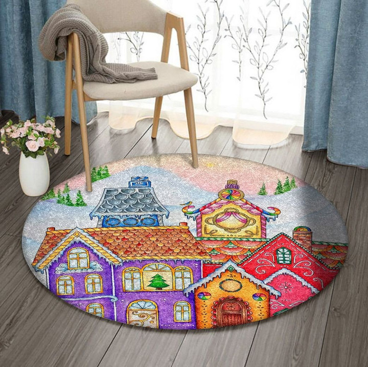 Candy House NT1610042RR Round Carpet