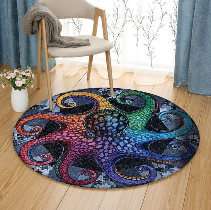 Octopus VD0301188RR Round Carpet