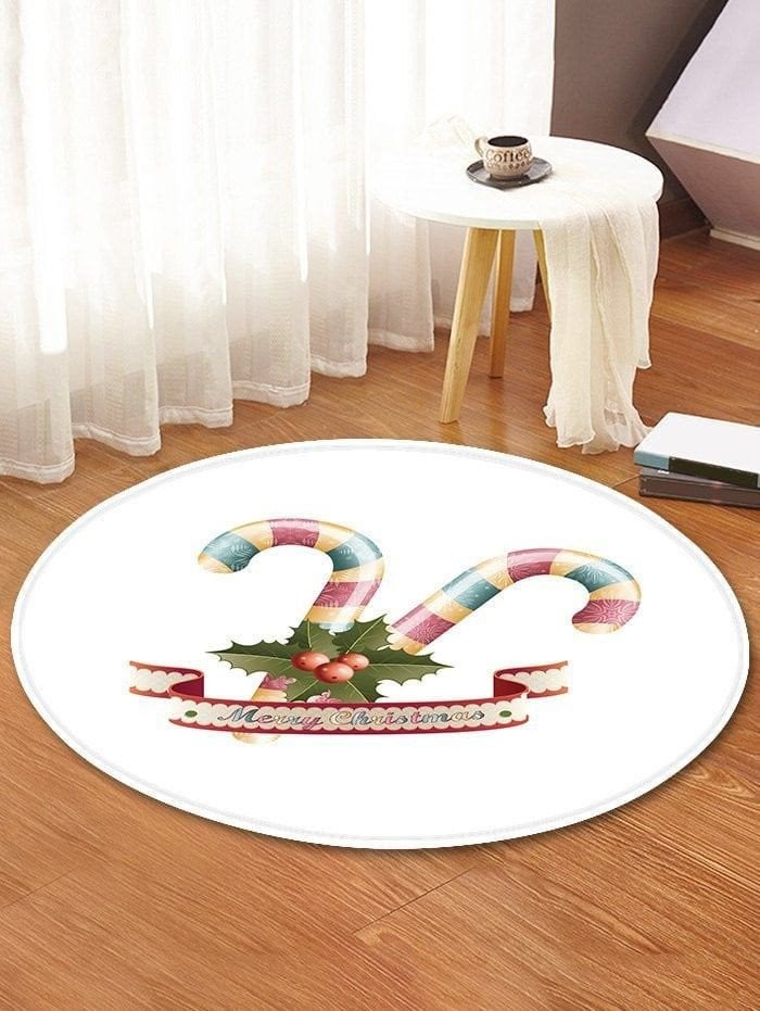 Christmas Candy CLH1610011RR Round Carpet