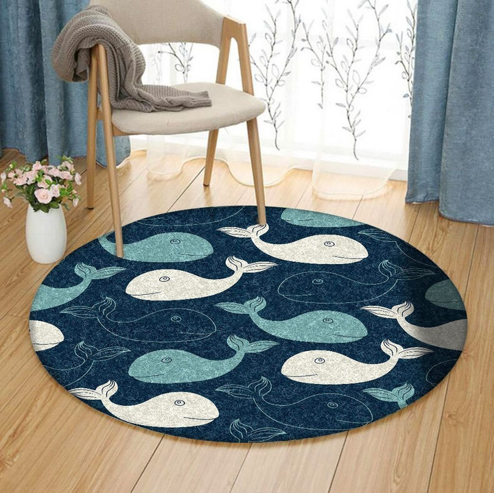 Whales AA1311127TM Round Carpet