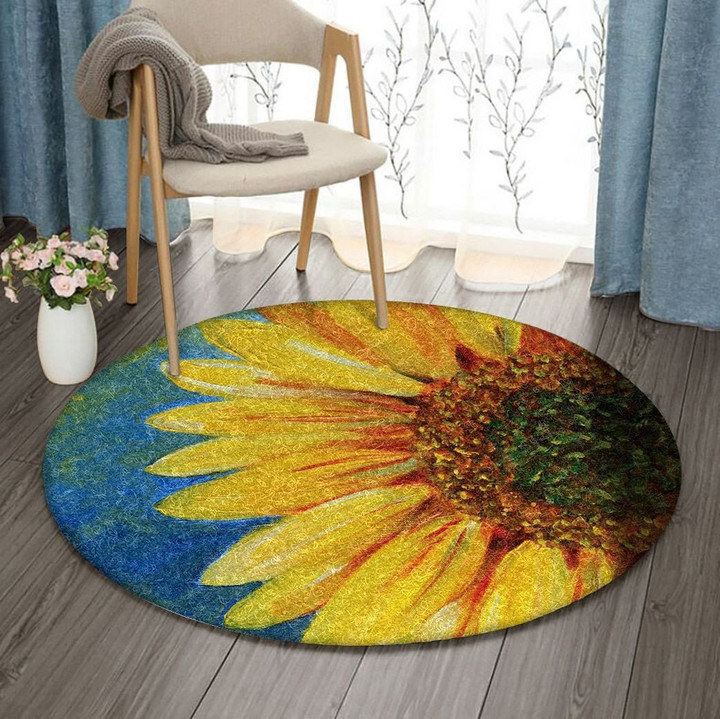 Sunflower DN1410101RR Round Carpet