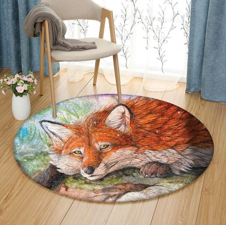 Red Fox HN0901333RR Round Carpet