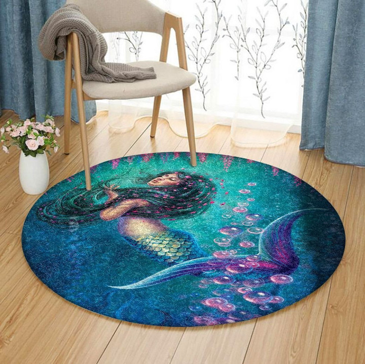 Mermaid ML1701091RR Round Carpet