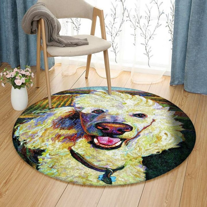Poodle ML1311023RR Round Carpet