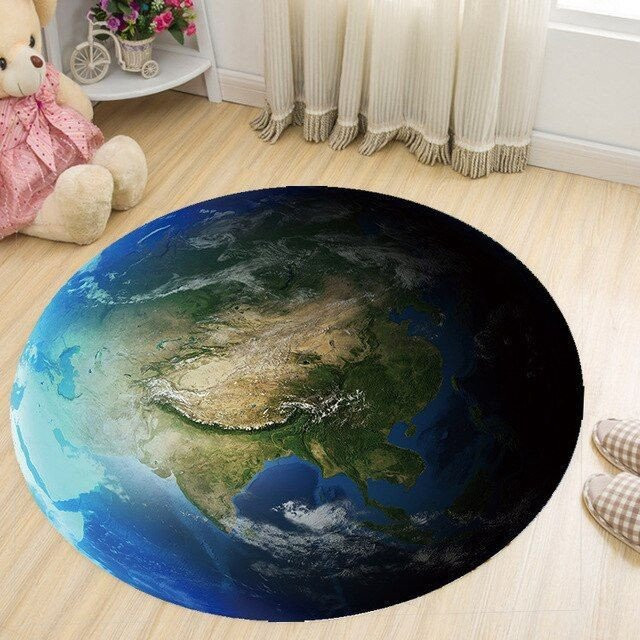 Earth CLP0711074MT Round Carpet