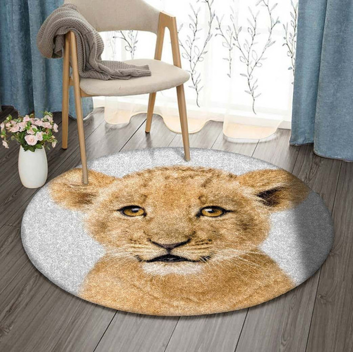 Lion VD0110089RR Round Carpet
