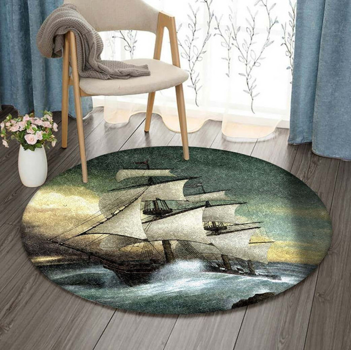 Ship ML0110121RR Round Carpet