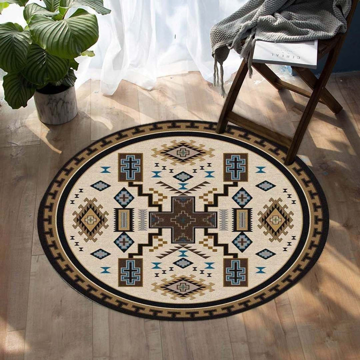 Indigenous Design Native American CLA1610333RR Round Carpet