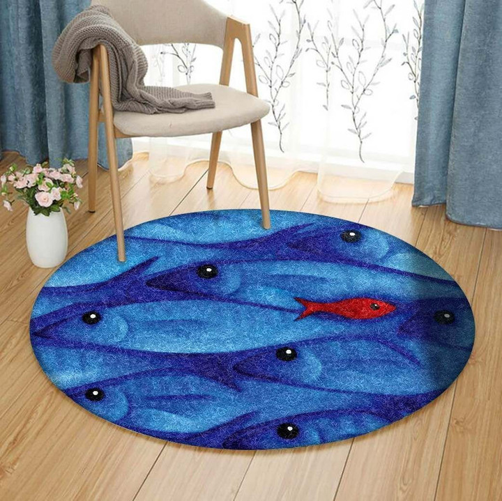 Fish CG091020TM Round Carpet