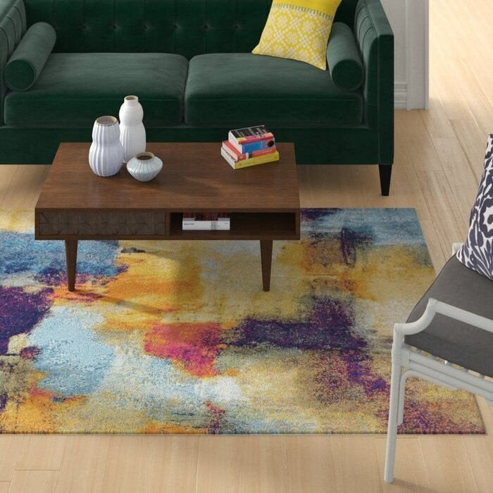 Yellow CLY0201492R Rug