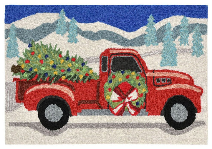 Red Truck CLM3011254M Rug