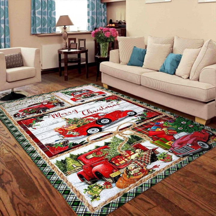 Red Truck Merry Xmas CLM3110263M Rug