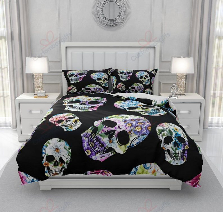 Skull And Crows MK Bedding Set CYLIFC