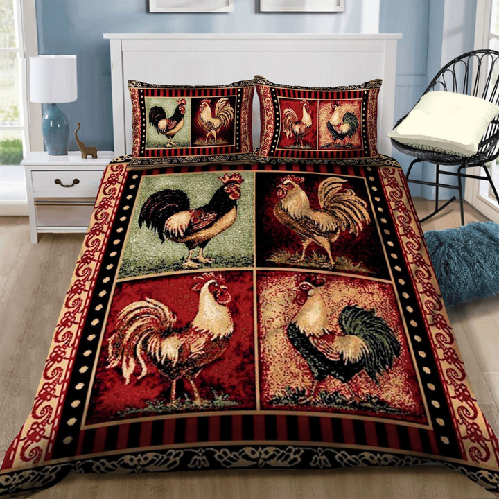 Rooster Bedding Set QAEL