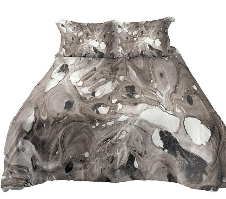 Black And White Marble CLM1511034B Bedding Sets