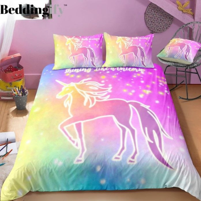 Tie Dyed Unicorn Lash CLH1410379B Bedding Sets