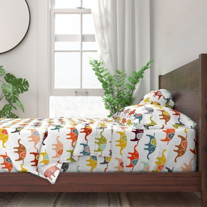 Colorful Elephant CLT0910044T Bedding Sets