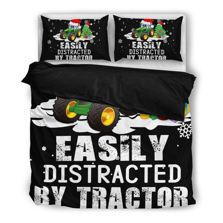 Farmer Easily Distracted By Tractor CL09120143MDB Bedding Sets